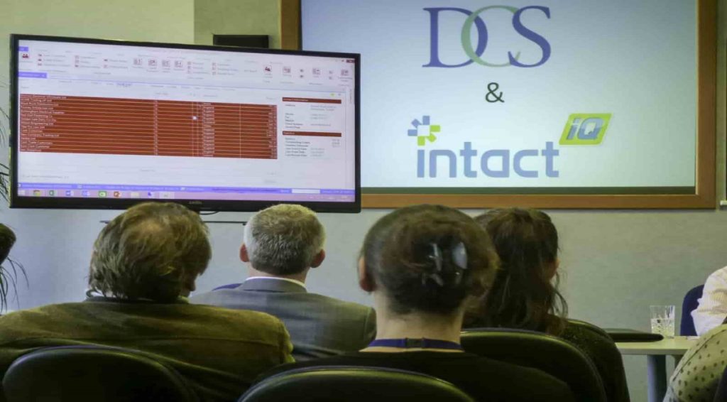 Intact show DCS (Custom) Intact accounting software
